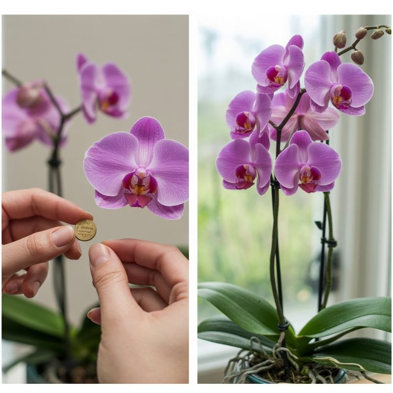 Položte 1 tabletu k základně! I slabé orchideje vyrostou o 600 % a kvetou CELÝ ROK!