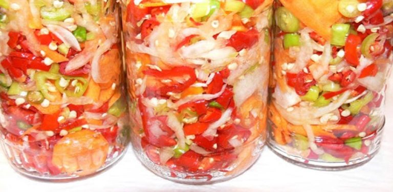 Jsou bestiální, neumím je popsat – salát s chilli papričkou a cibulí, v dóze, bez konzervantů