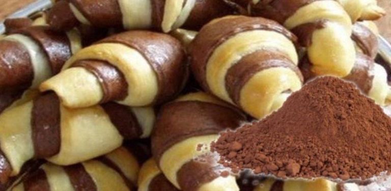Postní croissanty ve dvou barvách! Jsou chutné a velmi jednoduché na přípravu