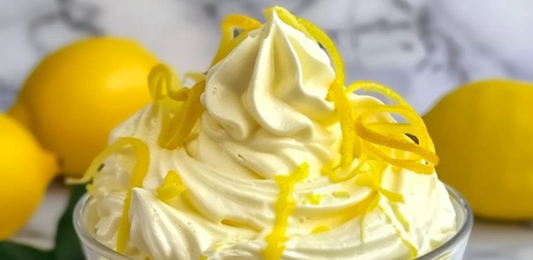 🍋CITRONOVÁ PĚNA! Svěží a ideální na vychutnání na konci jídla, tento recept si zamilujete!
