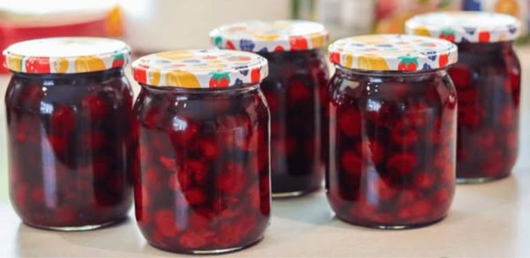 Domácí třešně v sirupu – chuť léta v každé lžičce! Jednoduchý recept, který se vždy podaří. Bez sterilizace, bez konzervantů – jen třešně, cukr a trochu péče. Nalijte a užívejte si celou zimu!
