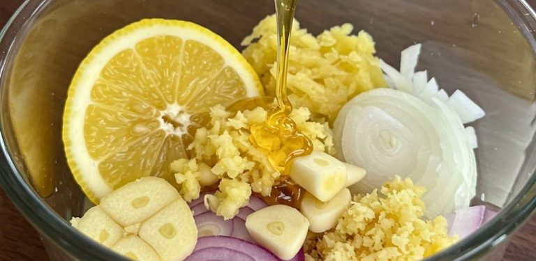 Cibule, česnek, zázvor a med: moje babička mě naučila, jak je připravit, a prozradila mi tajemství!