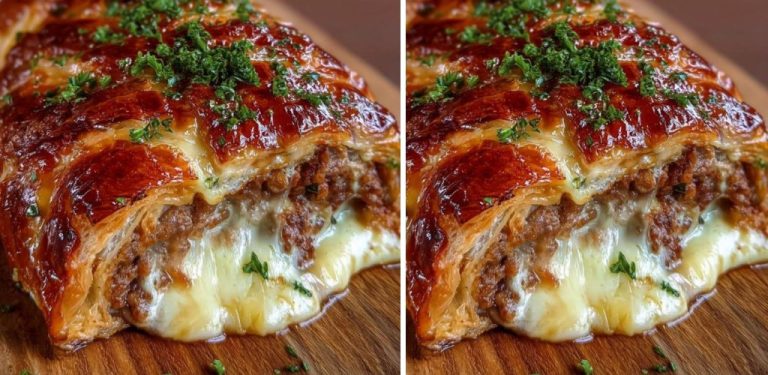 Rolka z mletého masa a sýra – křupavá, pikantní a vydatná!