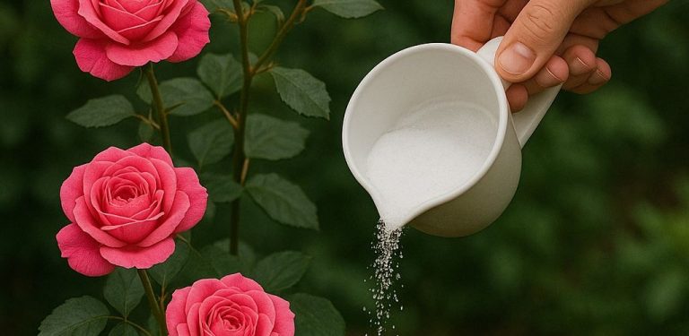 Omlazuji růžové keře pomocí sody: výhonky se objeví za 3 týdny a růže kvetou bujně! Vše podrobně popisuji.