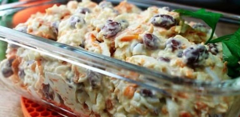 Vezmu plechovku fazolí a 3 vejce. Recept na jednoduchý a chutný salát
