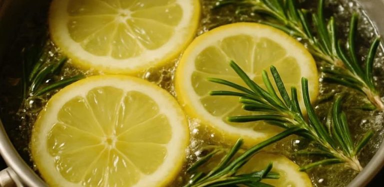 Vaření citronu s rozmarýnem je starý babiččin lék, který řeší problém, který všichni známe.