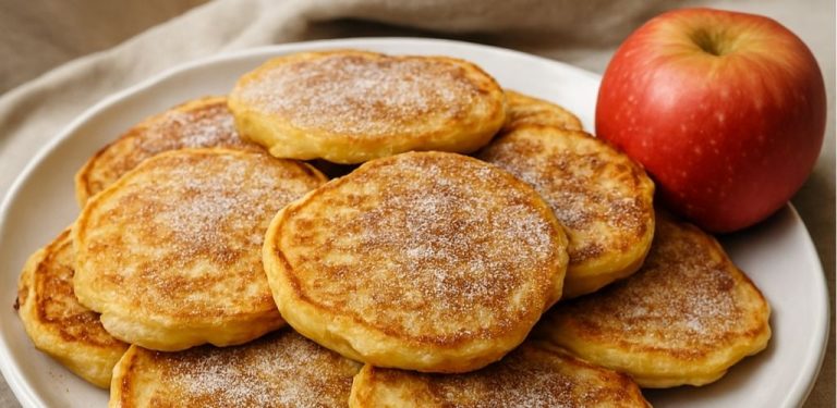Jablečné lívance – rychlovka, která zachutná celé rodině! 🍏