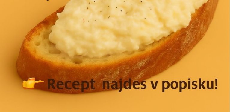 Česneková pomazánka se sýrem