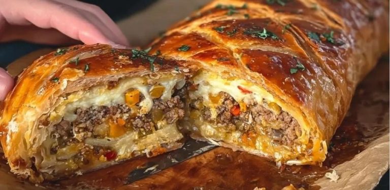 Ohromte svou rodinu tímto lahodným hovězím Wellingtonem! Je tak chutný a perfektní pro speciální večeři. Skvělý pro útulné víkendy nebo jakoukoli slavnostní příležitost. Pojďme vařit!