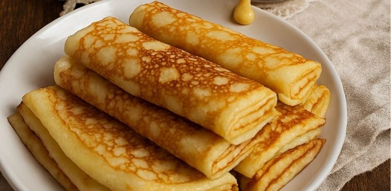 Bezlepkové tvarohové palačinky – připravené za 5 minut a neuvěřitelně chutné