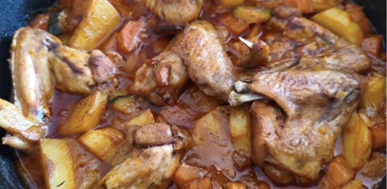 Křídla a zelenina v troubě s vynikající omáčkou