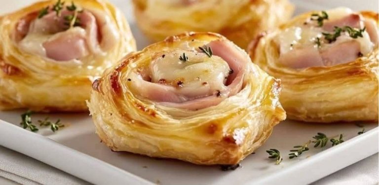 Rychlé sýrové šneky z listového těsta: recept, který si moje rodina žádá pořád dokola! 🧀✨