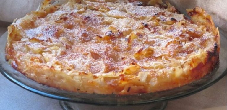 🍎 Hluboký jablečný dezert – křehký, voňavý a neodolatelný jako od babičky ❤️