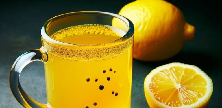 Pije týden každé ráno vodu s kurkumou a citronem. Co se stane s tělem?