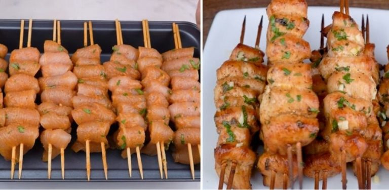 Šťavnaté kuřecí špízy z trouby: jednoduchý recept, který provoní celou kuchyni