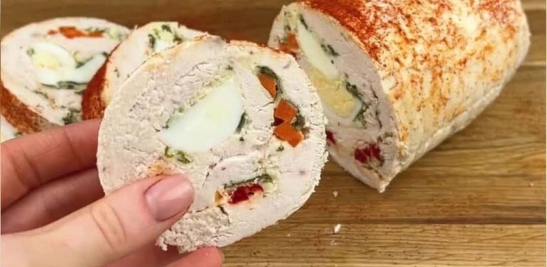 Na svátky vždy připravuji tento kuřecí roládový zázrak z 1 kg filé