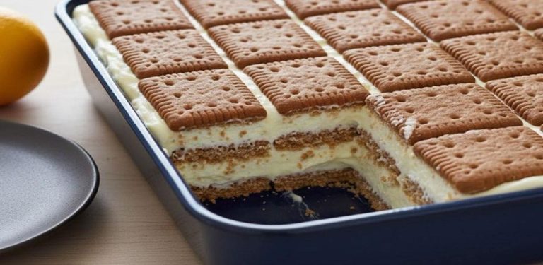 Dezert bez pečení – velmi rychlý a chutný, připomene vám dětství – kompletní recept krok za krokem