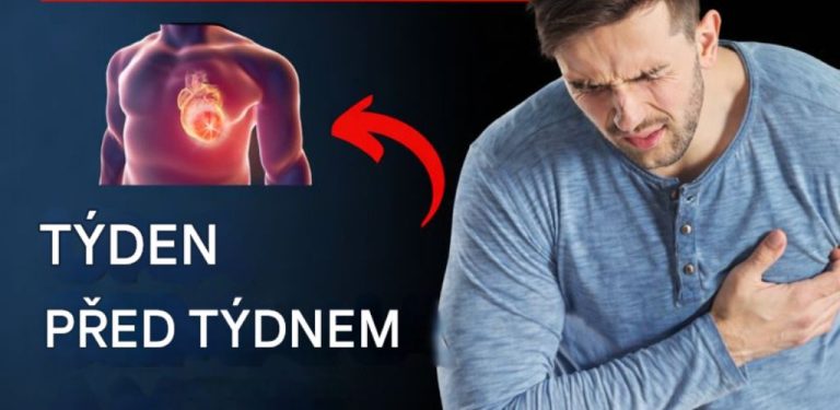 7 příznaky infarktu, které se objevují týden předem