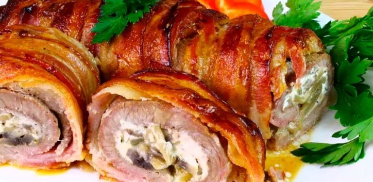 Kuřecí rolky se slaninou a mozzarellou – jídlo, které se vždycky povede!