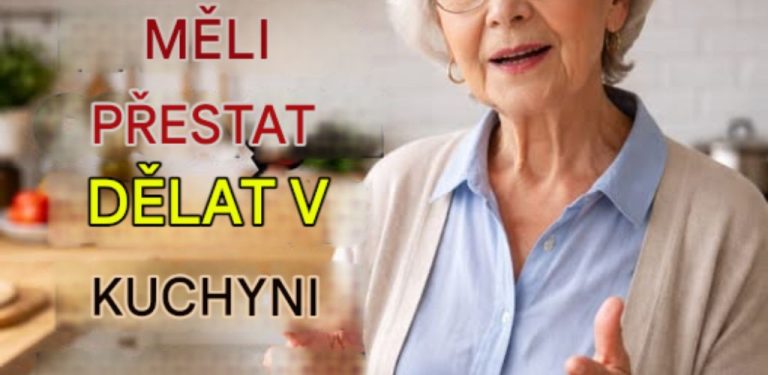 Po 65. roce života byste měli přestat dělat jednu věc v kuchyni.