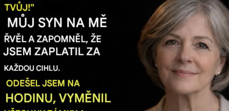 „Tohle je dům mojí ženy, ne tvůj!“ vykřikl můj syn… a zapomněl, že jsem zaplatil každou cihlu. 🤔😱