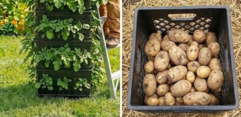 Jak jsem postavil vertikální bramborovou věž z beden pro maximální výnos