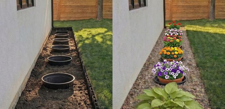 Máte už dost vytrhávání plevele, ale milujete krásné zahradní záhony? Tento jednoduchý trik „květináč v květináči“ je tím nejlepším řešením pro zahradu s minimální údržbou!
