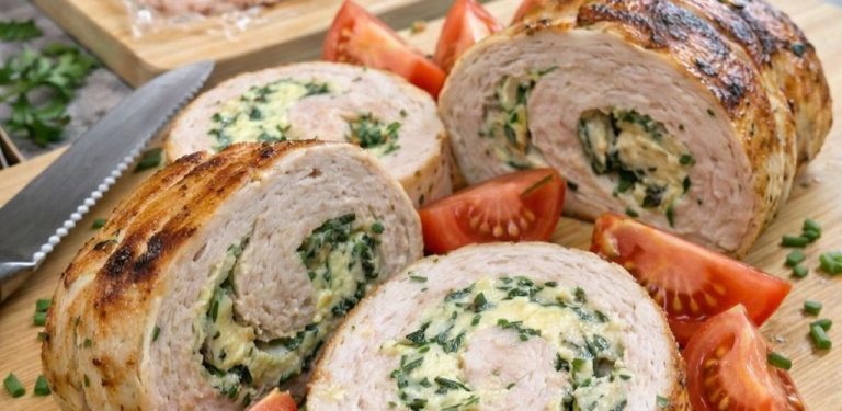 Kuřecí roláda: jednoduchý a chutný recept – ideální náhrada za klobásu!