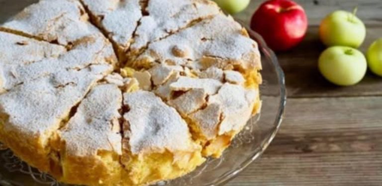 Koláč ze 3 jablek, 3 vajec, 200 g cukru a 150 g mouky – Skvělý recept ze 4 ingrediencí….