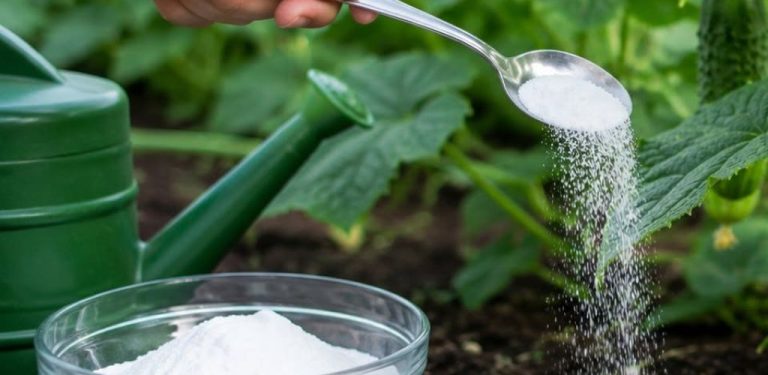 Hnojím okurky sodou a už třetí rok sklízím z každého keře 13 kg plodů