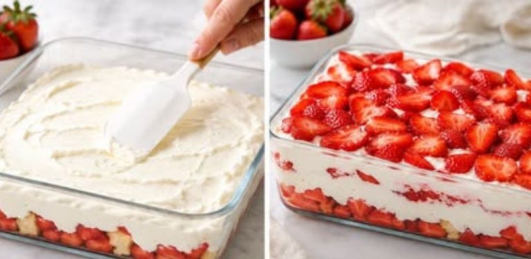 Jahodové tiramisu, které chutná jako léto. Jemný dezert bez pečení, který u nás mizí rychleji než dort