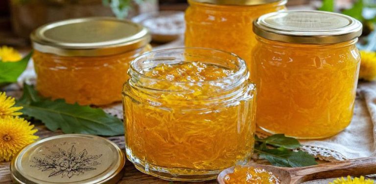 Pampelišková marmeláda – jarní „zlato“ uchované ve sklenici (jak na to krok za krokem)….