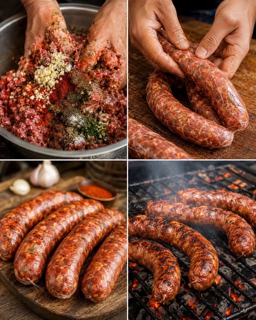 Domácí chorizo bez speciálního strojku: jednoduchý recept na šťavnaté a voňavé klobásky