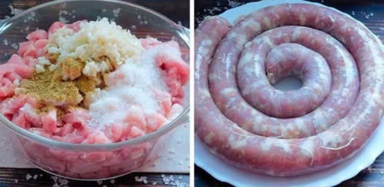 Domácí vepřová klobása podle rodinného receptu – voňavá, šťavnatá a krásně kořeněná
