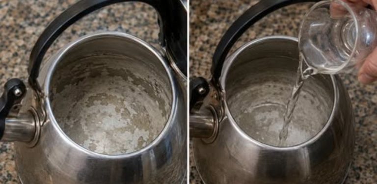 Jak odstranit vodní kámen z konvice bez hodinového drhnutí