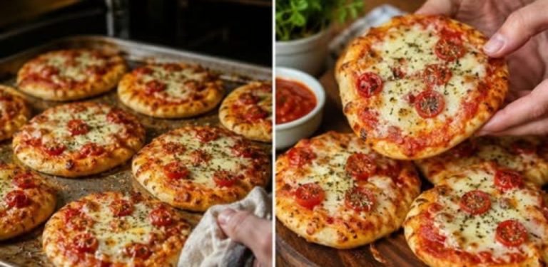 Domácí mini pizzy z kynutého těsta: jednoduchý a vydatný recept