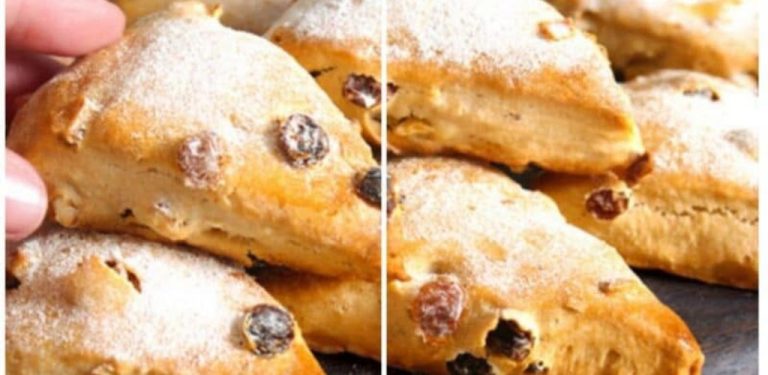 Jablečné scones na snídani: jednoduchý domácí recept