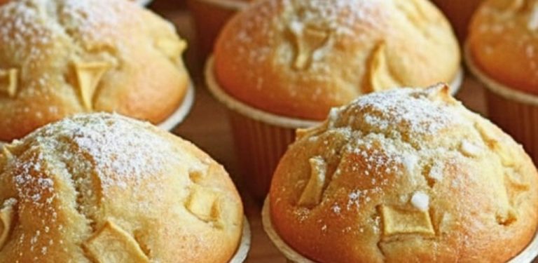  JABLEČNÉ MUFFINY Z HORKOVZDUŠNÉ FRITÉZY – LEHKÉ, VOŇAVÉ A KRÁSNĚ VLÁČNÉ
