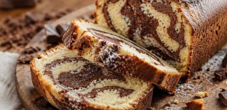 Nadýchaný domácí chlebíček 4–8–8–8: jednoduchý recept, který se vždy hodí ke kávě