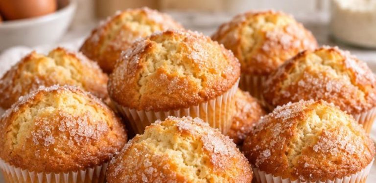 Kéž bych tenhle recept znala dřív! 😋 Jednoduché citronové muffiny, které zvládnete z pár surovin